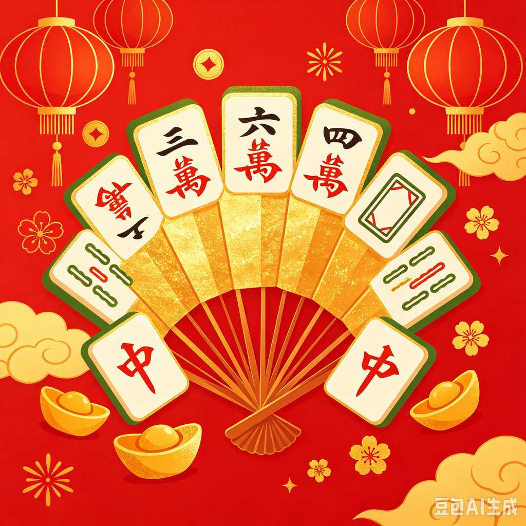 traditional chinese board game mahjong